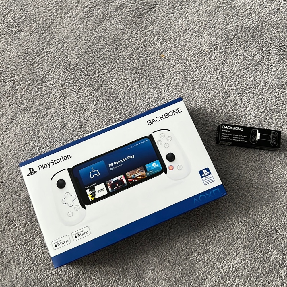 New - Never used PlayStation Backbone (for IPhone)